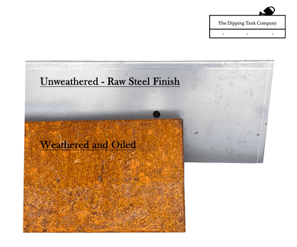 Difference between Aged and new Corten Steel