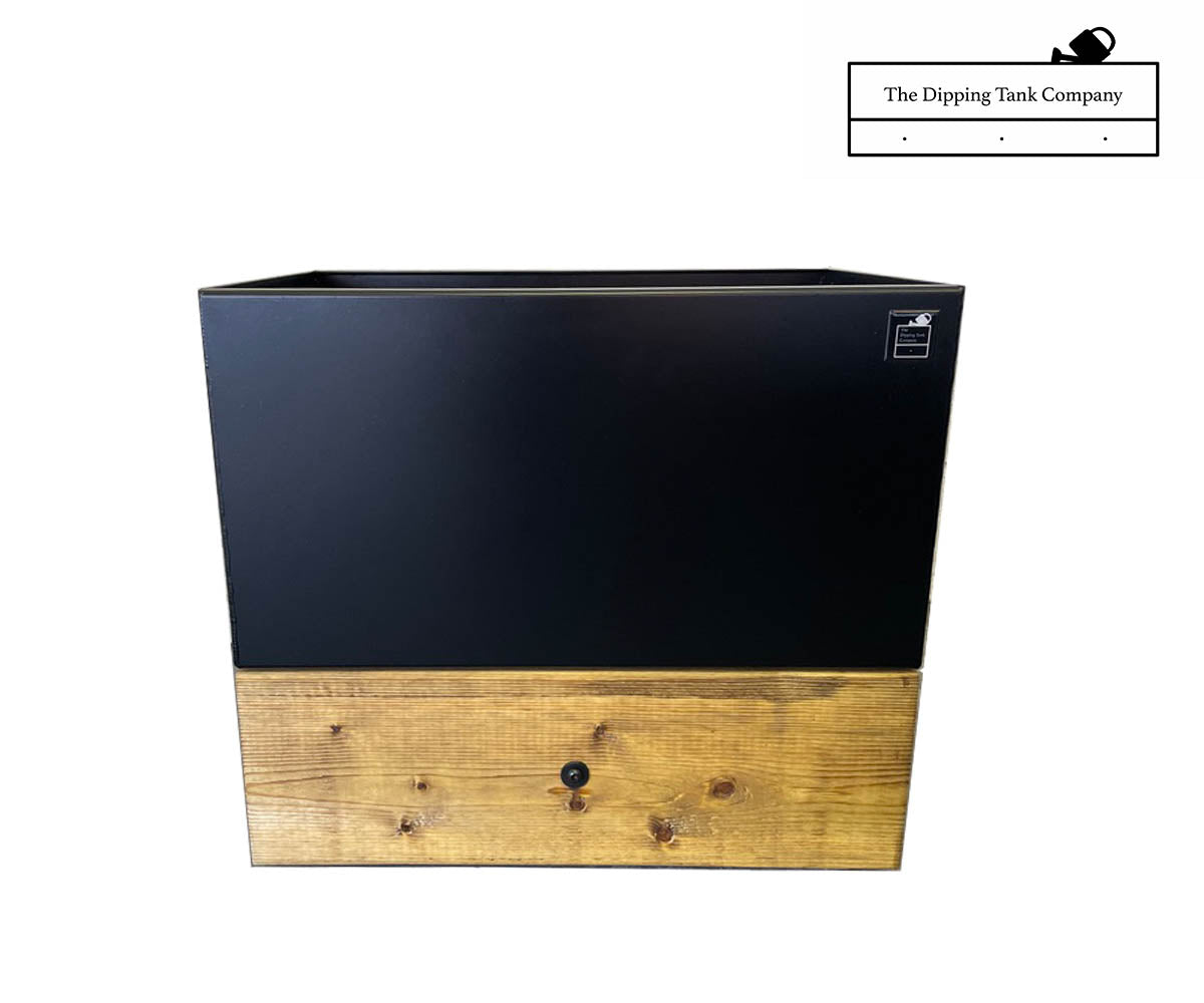 small dipping tank - front view 