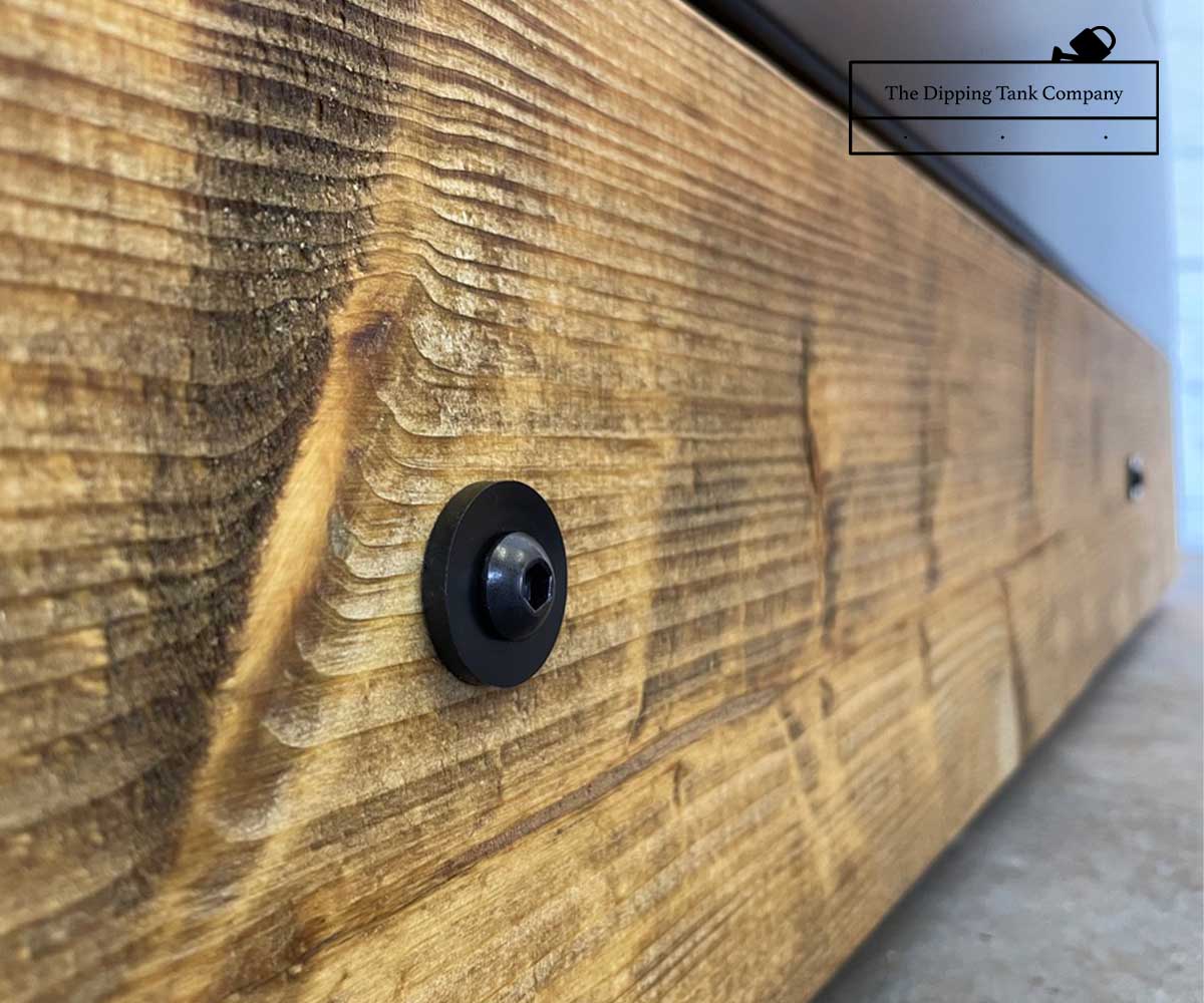 timber fascia on dipping tank